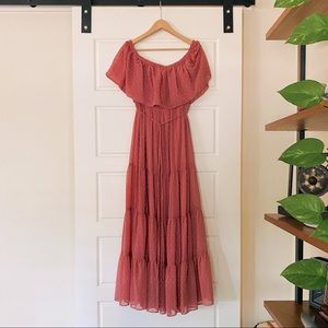 Baltic Born SWISS DOT MAXI DRESS